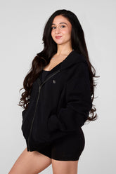 W5210 - Studio Edit Zip Hoodie - Black