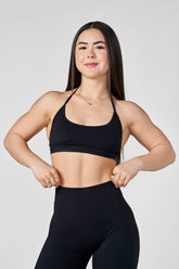 W3171 - Kove Halter Bra - Black