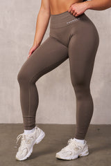 W220 - Core Seamless Leggings - Deep Taupe
