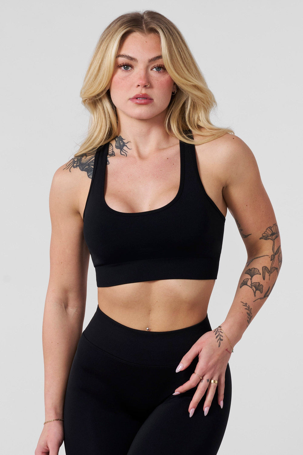 W357 Legacy Seamless Bra - Black
