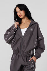 W561 Flash Windbreaker - Charcoal
