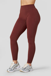 W277 Amore Scrunch Leggings New Colors - Brown