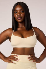 W3172 - Prep Sports Bra - Butter Yellow