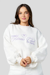 W5172 - Country Club Crewneck - White