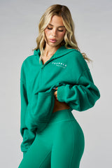 W5238 Comfort Zip Hoodie - Green