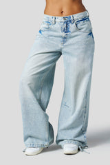 W2298 - Boyfriend Jeans - Blue