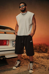 1107 - Extra Long Baggy Shorts