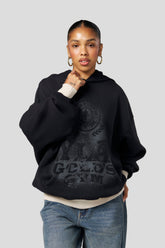 W5202 - Golds Iron Legacy Vintage Hoodie - Black