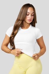 W467 - Snug AF Tee New Colors - Bright White