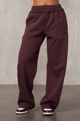 W260 - Rebel Straight Leg Joggers - Plum Purple