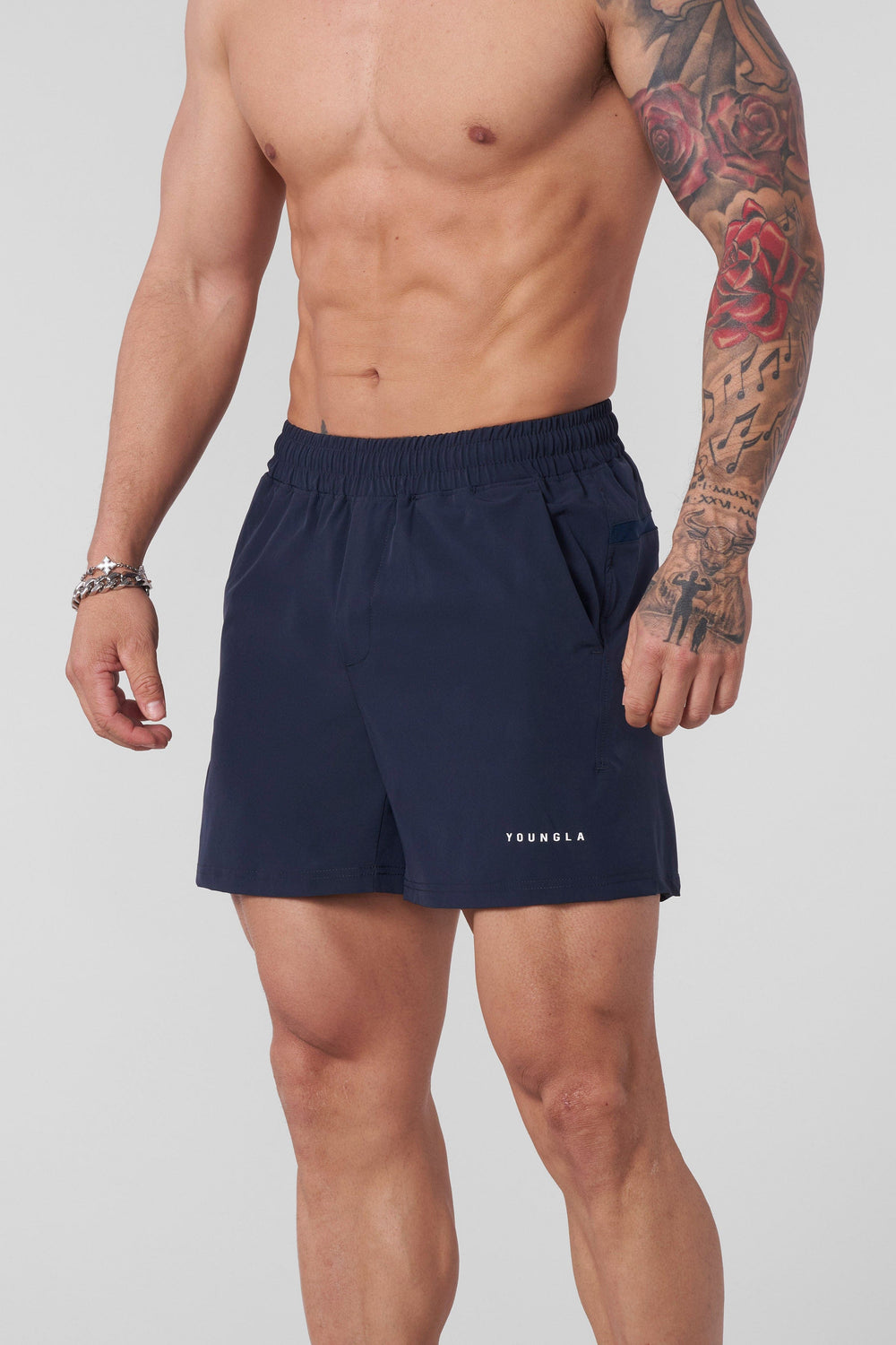 1022 - Staple Shorts 4.5" - Navy