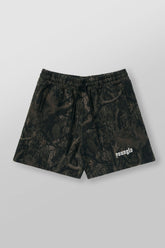 1118 - Tree Camo Cotton Shorts - Dark Tree Camo
