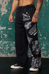 2142 - Golds Gym Evolution Sweats - Black Wash