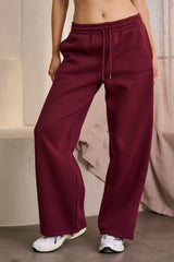 W2235 - Winter Joggers - Burgundy