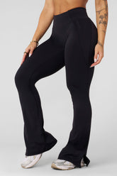 W285 - Elevate Flare Leggings - Black