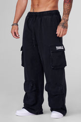 2033 - Heritage Cargo Sweats - Black