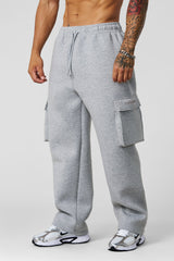 2047 - Scuba Cargo Sweats - Heather Grey