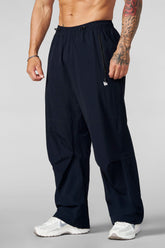 2085 - Washed Training Pants - Black