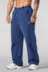 2085 - Washed Training Pants - Navy