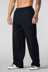 2093 - Patchwork Sweats - Black Wash
