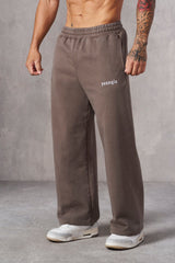 2111 - Classic Baggy Sweats - Olive Brown Wash