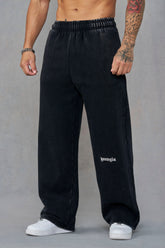 2129 - Core Baggy Sweats - Black Wash