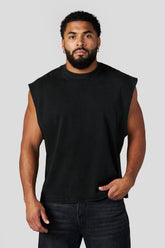 3019 - Elevated Cut-Offs - Black