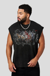 3097 - Knights Cut-Offs - Black Wash