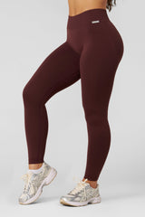 W286 - Sculpt Seamless Leggings - Burgundy
