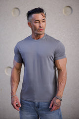 4334 - AeroTech Fitted Tees - Grey