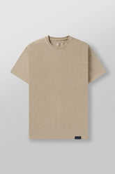 4023 - Perfect Tee Straight Bottom 2.0 - Beige Wash