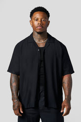 4063 - Amalfi Button-Ups - Black