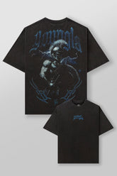 4135 - YLA x Axel - Spartan Tees - Black/Blue