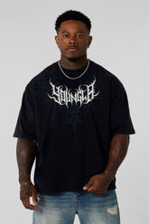 4149 - Gothic Tees - Black Wash