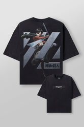 4186 - AOT© x YLA Cropped Tees - Bloc Eren