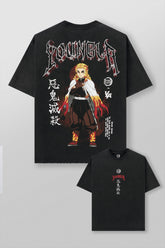 4266 - Demon Slayer: Kimetsu no Yaiba - Character Tees - Flame Hashira