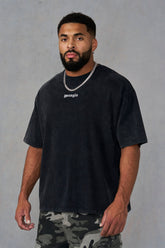 4293 - Core Relaxed Tees - Black Wash
