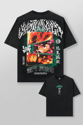 4297 - Demon Slayer: Kimetsu no Yaiba - Anime Tees - Hinokami Kagura