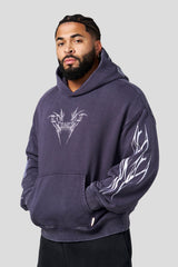 5033 - Vengeance Pullover Hoodies - Purple Wash