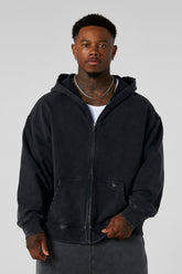 5102 - Elevated Essentials - Zip-Ups - Black Wash