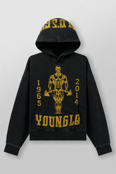 5152 - Golds Gym New Age Pullovers - Black Wash