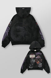 5201 - Moto Zip-Ups - Black Wash