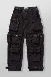 6002 - Hella Pocket Jeans - Black Wash