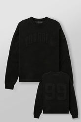 8016 - 99 Knit Longsleeves - Black