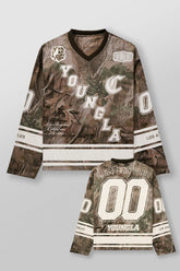 8056 - Southside Hockey Jersey - Beige Tree Camo