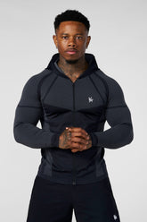 8061 - Apex Compression Zip-Ups - Black