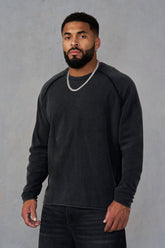 8068 - Proper Longsleeves - Black Wash