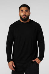 8092 - Monaco Wool Longsleeves - Black