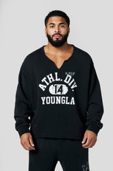 8098 - Golden Era Pump Cover Crewneck - Black Wash