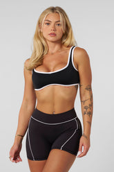 W366 - Elevate outline Bra - Black